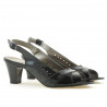 Sandali donna 1204 vernice nera