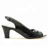 Sandali donna 1204 vernice nera