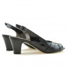 Sandali donna 1204 vernice nera