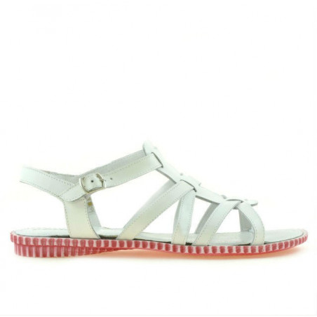 Sandali donna 595 bianco