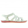 Sandali donna 595 bianco