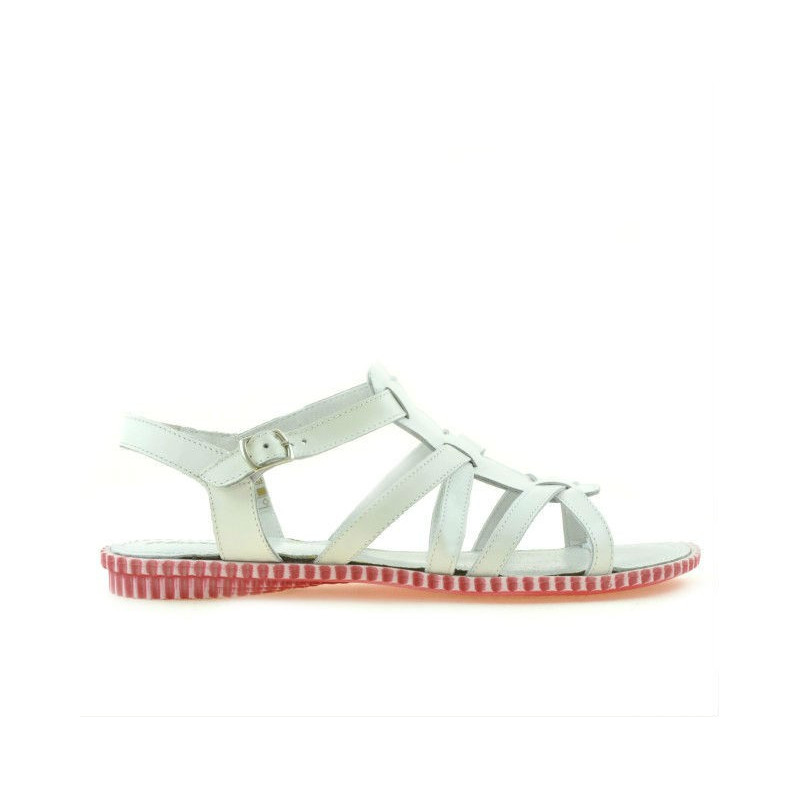 Sandali donna 595 bianco