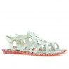 Sandali donna 595 bianco