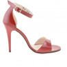 Sandali donna 1238 vernice rossa