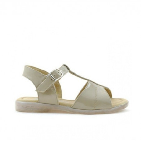 Sandali per bambini piccoli 40c vernice beige
