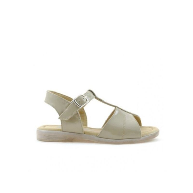 Sandali per bambini piccoli 40c vernice beige