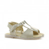 Sandali per bambini piccoli 40c vernice beige