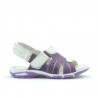 Sandali bambini piccoli 41c viola+bianco