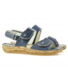 Sandali donna 518 indaco