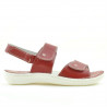 Sandali donna 518 rosso
