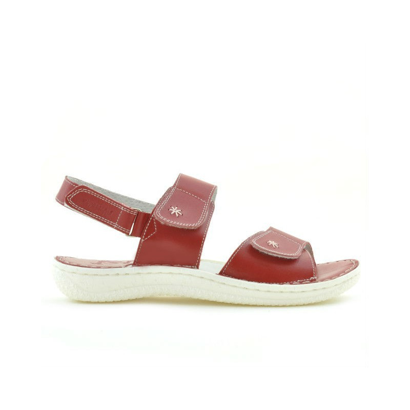 Sandali donna 518 rosso
