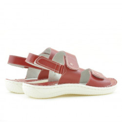 Sandali donna 518 rosso