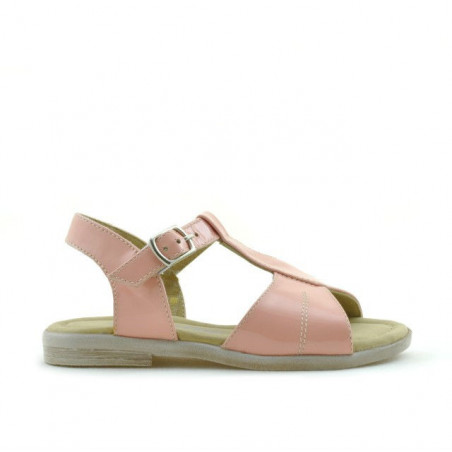 Sandali per bambini piccoli 40c vernice rosa