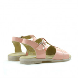 Sandali per bambini piccoli 40c vernice rosa