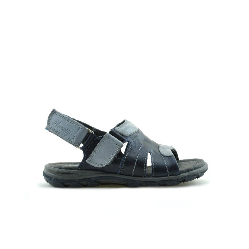 Sandali per bambini piccoli 41c indaco+grigio