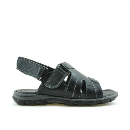 Sandali per bambini piccoli 41c nero+grigio