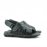 Sandali per bambini piccoli 41c nero+grigio