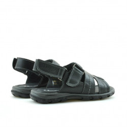 Sandali per bambini piccoli 41c nero+grigio