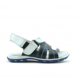 Sandali bambini piccoli 41c indaco+bianco