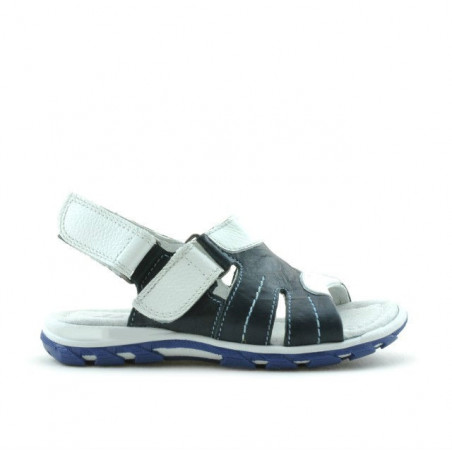 Sandali bambini piccoli 41c indaco+bianco