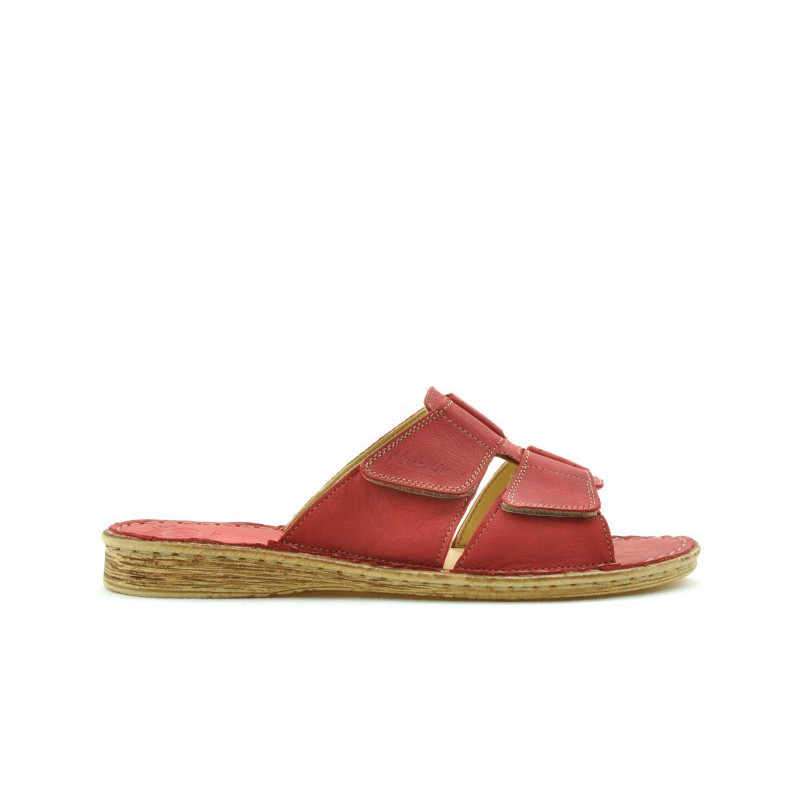Sandali donna 510 rosso corallo