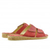 Sandali donna 510 rosso corallo