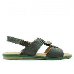 Sandali donna 5009 verde perla