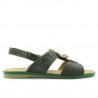 Sandali donna 5009 verde perla