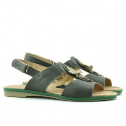 Sandali donna 5009 verde perla