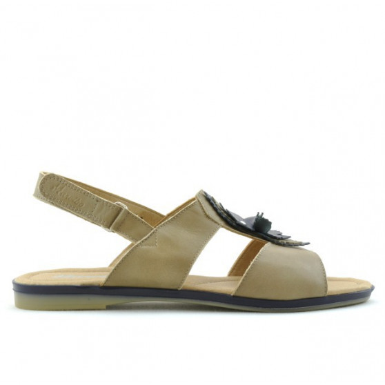 Sandali donna 5009 marrone+indaco