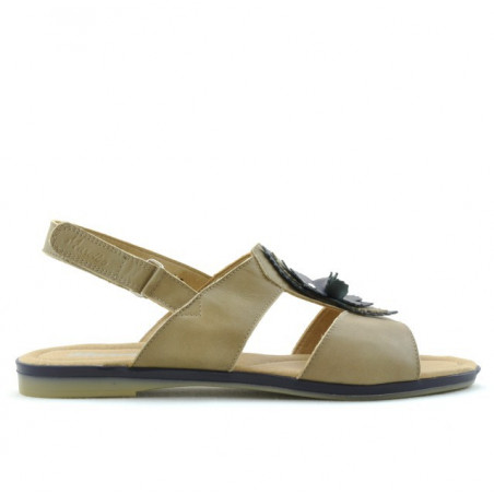 Sandali donna 5009 marrone+indaco