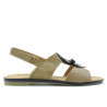 Sandali donna 5009 marrone+indaco