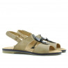 Sandali donna 5009 marrone+indaco