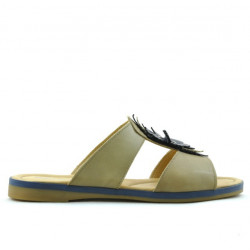 Sandali donna 5008 marrone+indaco