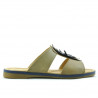 Sandali donna 5008 marrone+indaco