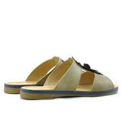 Sandali donna 5008 marrone+indaco