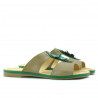 Sandali donna 5008 marrone+verde