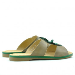Sandali donna 5008 marrone+verde