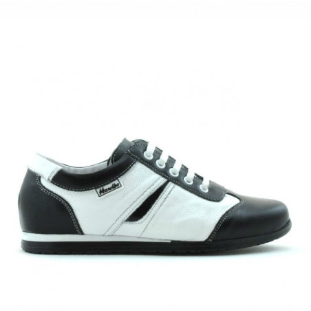 Scarpe bambini 136 nero+bianco