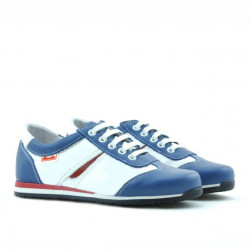 Scarpe per bambini 136 blu+bianco