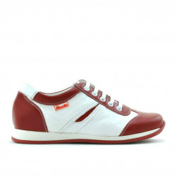 Scarpe per bambini 136 rosso+bianco