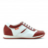 Scarpe per bambini 136 rosso+bianco