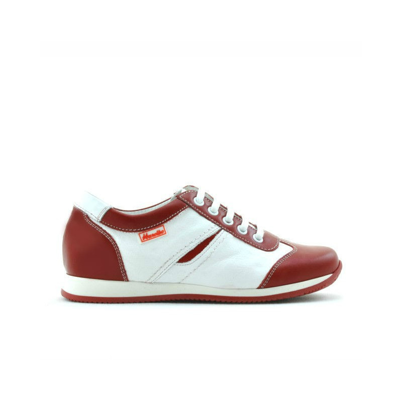 Scarpe per bambini 136 rosso+bianco