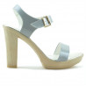 Sandali donna 5022 vernice grigia