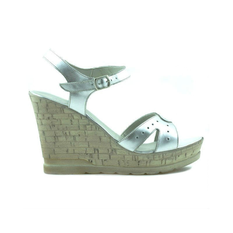 Sandali donna 5021 argento