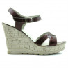 Sandali donna 5021 vernice bordeaux