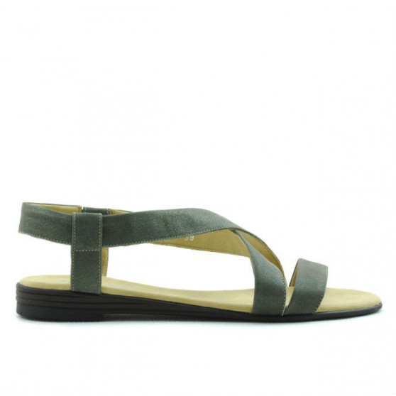 Sandali donna 5010 cachi perlaceo