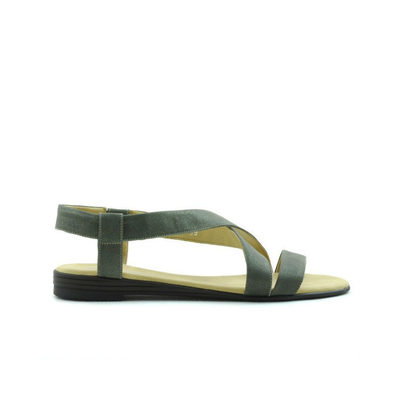 Sandali donna 5010 cachi perlaceo