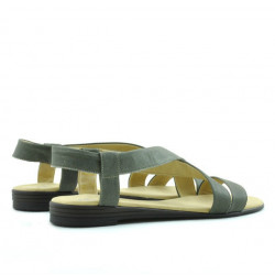 Sandali donna 5010 cachi perlaceo