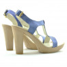 Sandali donna 5018 blu perla